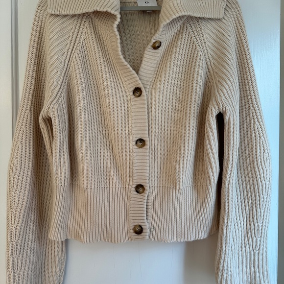 G Label Button-Up Cardigan - Picture 1 of 6